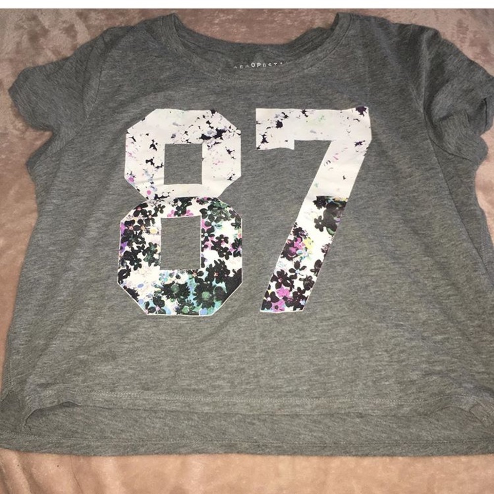 jersey type crop top